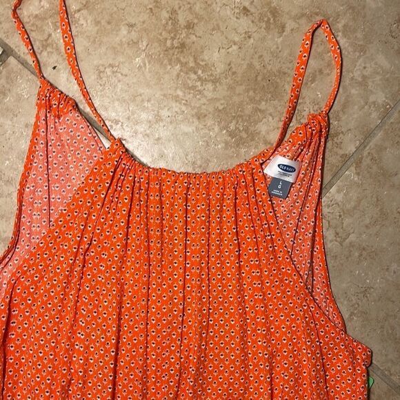 Old Navy orange Romper - Picture 3 of 6